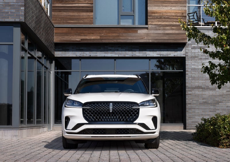 The front of a 2026 Lincoln Aviator® SUV is shown. | Haldeman Lincoln in Allentown PA