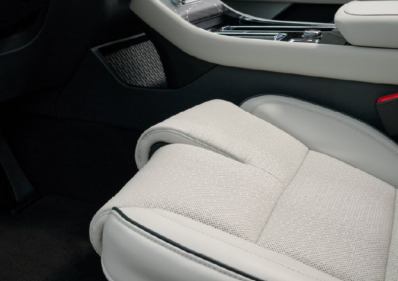 The front passenger Perfect Position seat is shown with the thigh extender adjusted.| Haldeman Lincoln in Allentown PA
